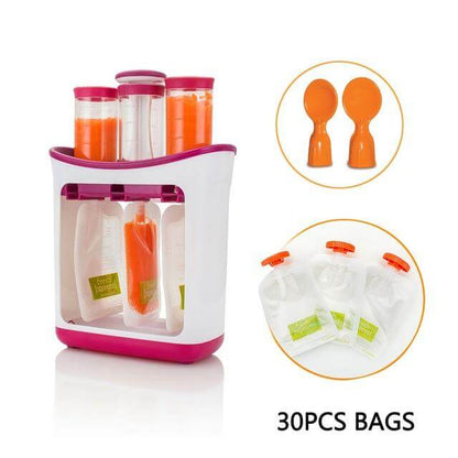 Manuelles Fruchtentsafter-Set für Babys
