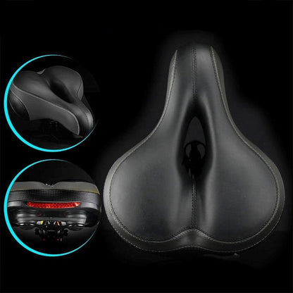 Soft Cushion Bike Seat with Memory Foam Waterproof Saddle - Halri