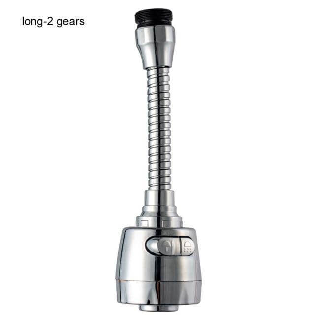 Verstellbarer, um 360 Grad drehbarer Brausekopf für Wasserhähne