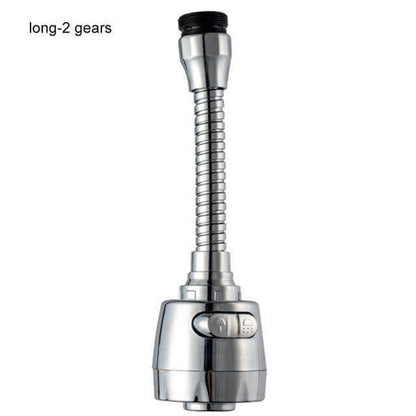 Verstellbarer, um 360 Grad drehbarer Brausekopf für Wasserhähne