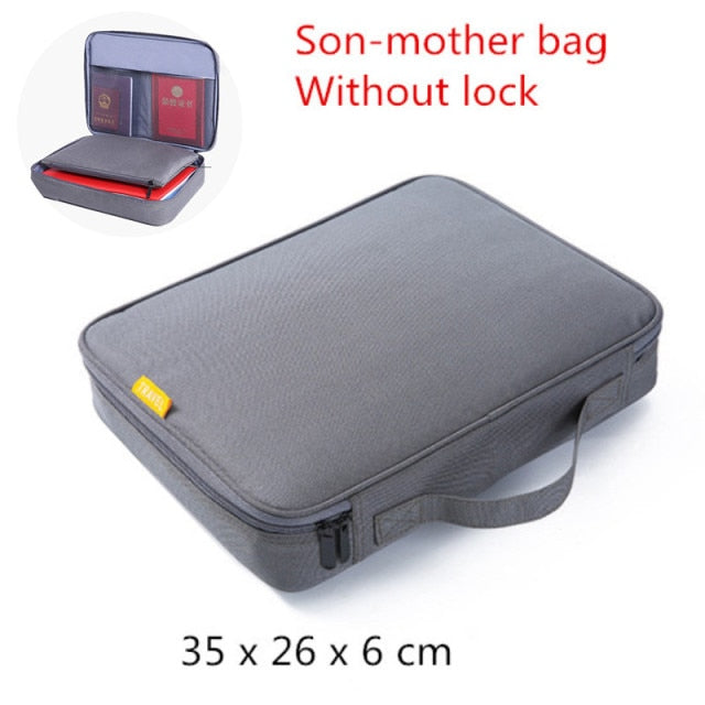 Practical Spacious Passport Travel Wallet Bag - Halri
