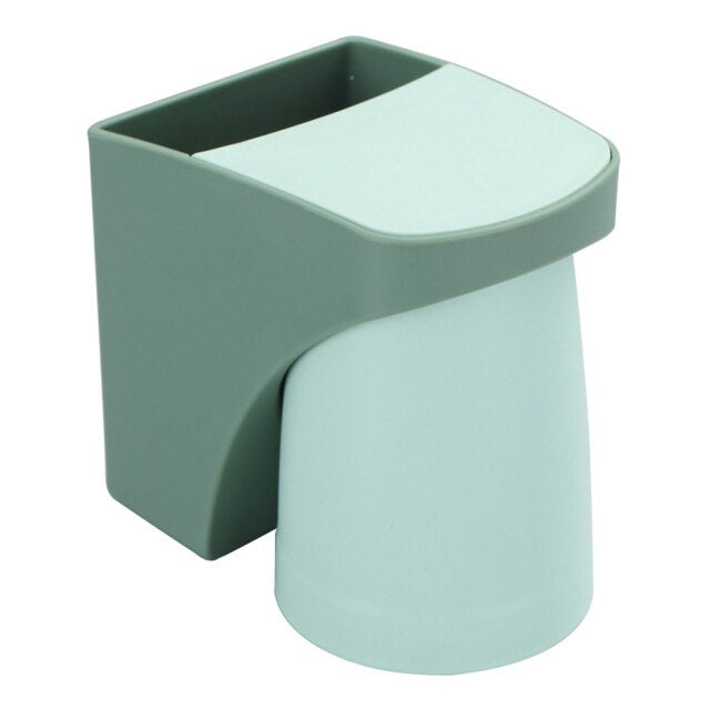 Selbstklebender Zahnbürstenhalter zur Wandmontage