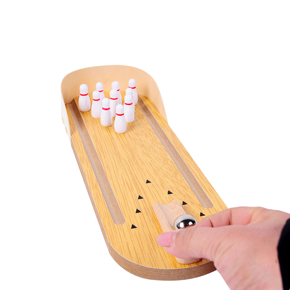 Traditional Solid Wood Bowling Lane - Halri