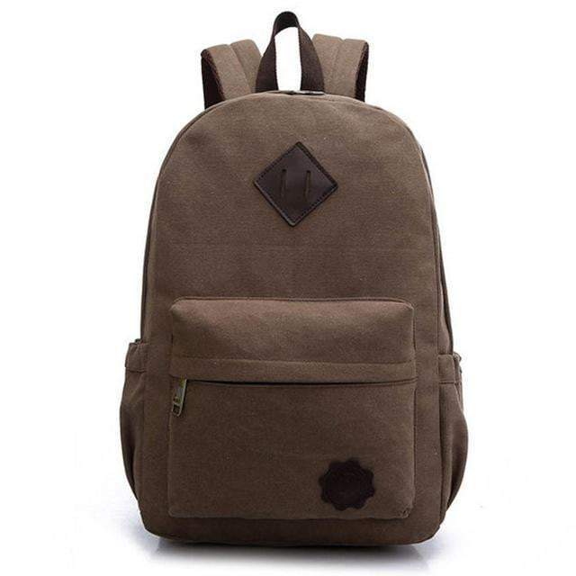 Vintage Leder-Laptop-Rucksack für Herren