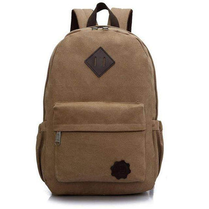 Vintage Leder-Laptop-Rucksack für Herren