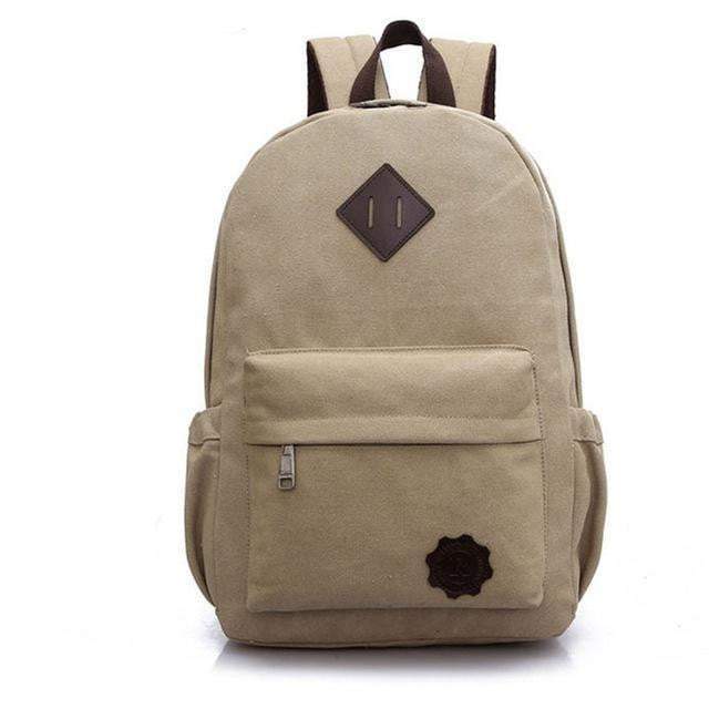 Vintage Leder-Laptop-Rucksack für Herren