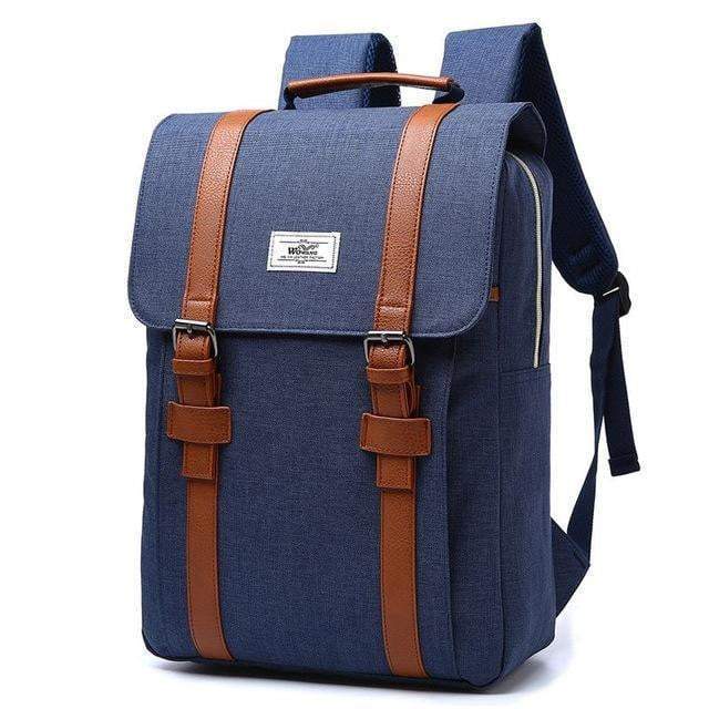 Canvas-Rucksack im Retro-Stil 