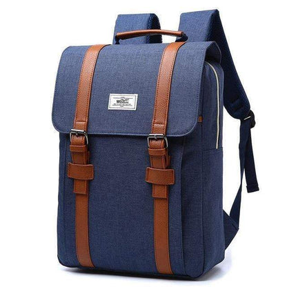 Canvas-Rucksack im Retro-Stil 