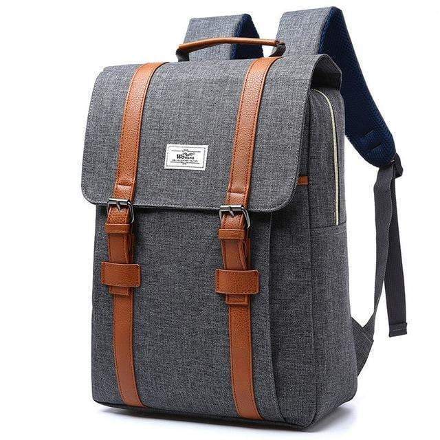 Canvas-Rucksack im Retro-Stil 