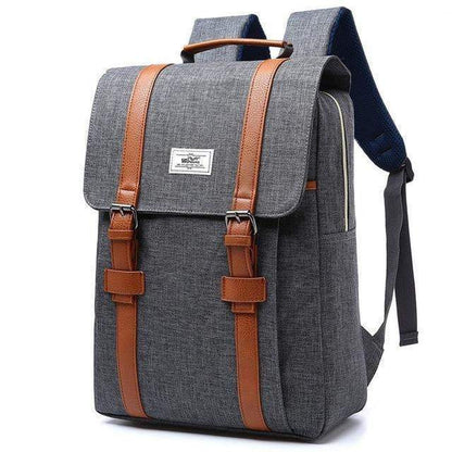 Canvas-Rucksack im Retro-Stil 