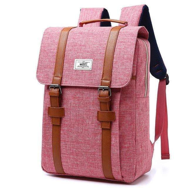 Canvas-Rucksack im Retro-Stil 
