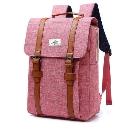 Canvas-Rucksack im Retro-Stil 