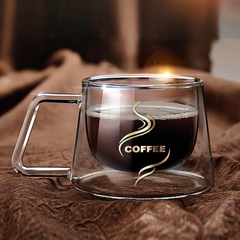 Insulated Double Walled Thermal Coffee Mug - Halri