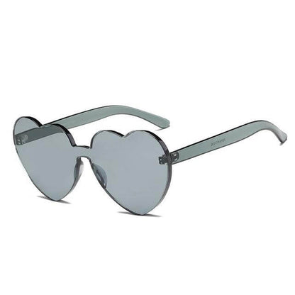 Romantische herzförmige Sonnenbrille