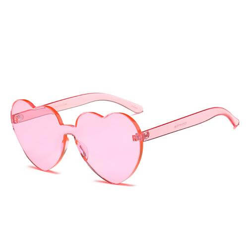 Romantische herzförmige Sonnenbrille