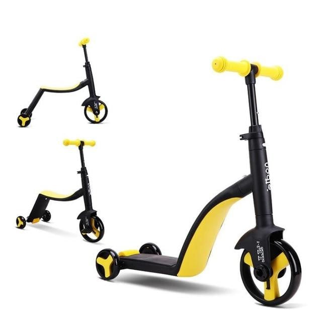 Adjustable Kids Tricycle and Balance Bike