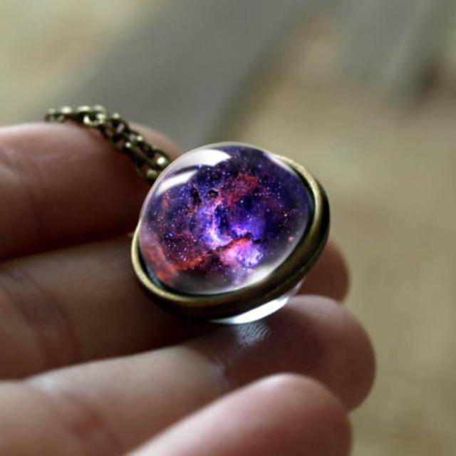 Halskette mit Anhänger „Kosmischer Stern“