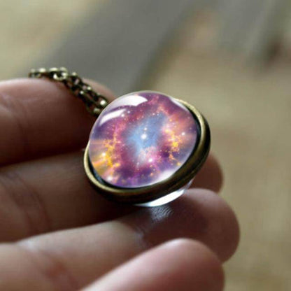 Halskette mit Anhänger „Kosmischer Stern“