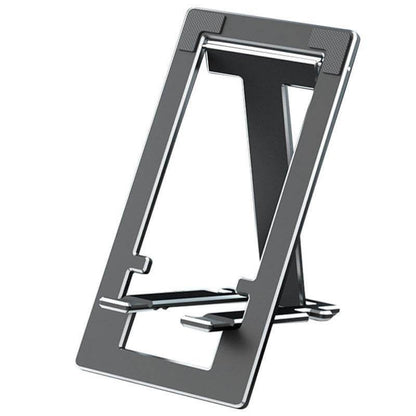 Schlanker, kompakter, faltbarer Handyhalter aus Metall