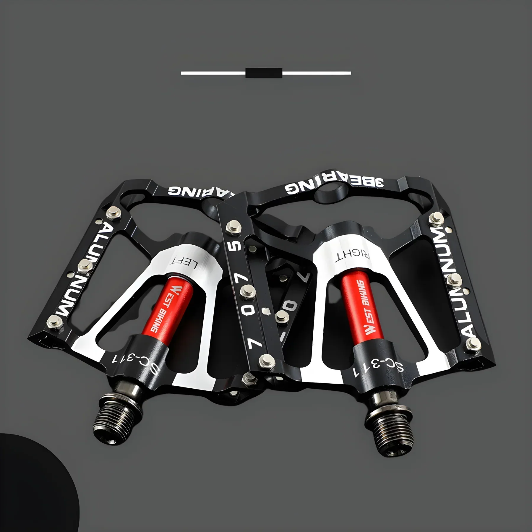 Durable Ultra Light Bike Pedals With Anti Slip Surface - Halri