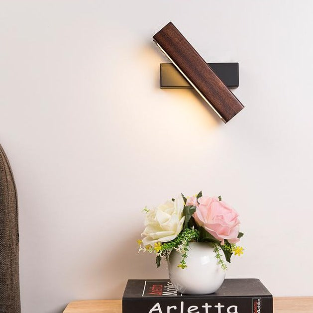 Adjustable Wood LED Wall Light - Halri