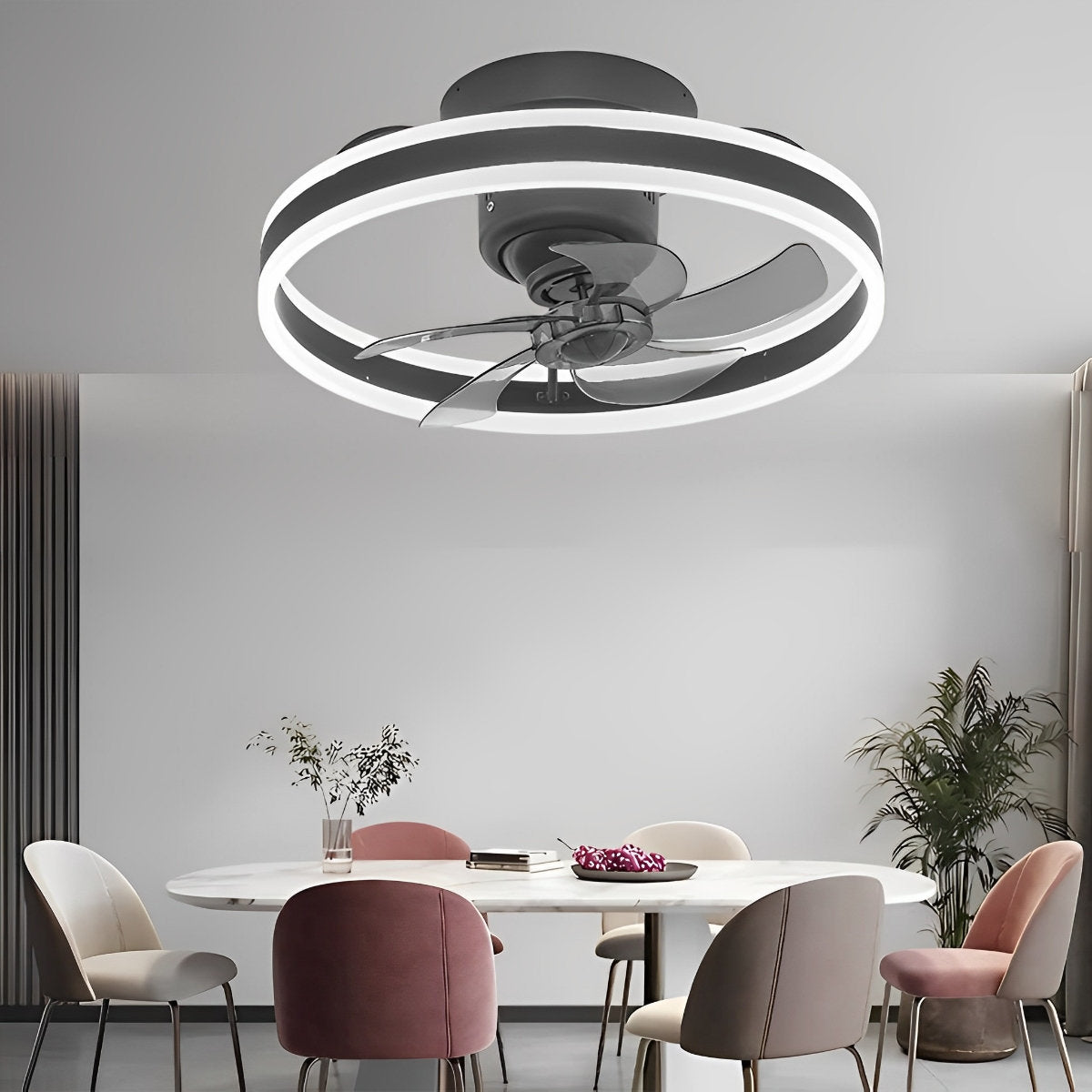Adjustable Brightness 360 Spin LED Modern Ceiling Light Fixture