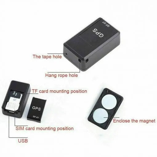 Compact GPS Car Tracker Device