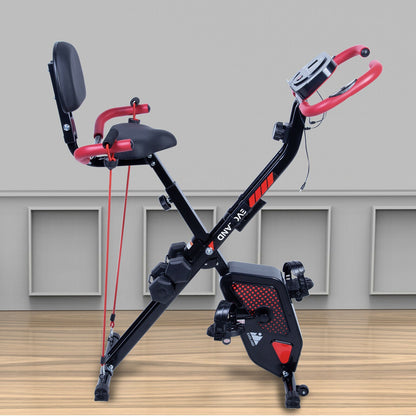 Compact Folding Recumbent Exercise Cycle Bike