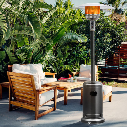 Portable Outdoor Propane Gas Patio Heater Light