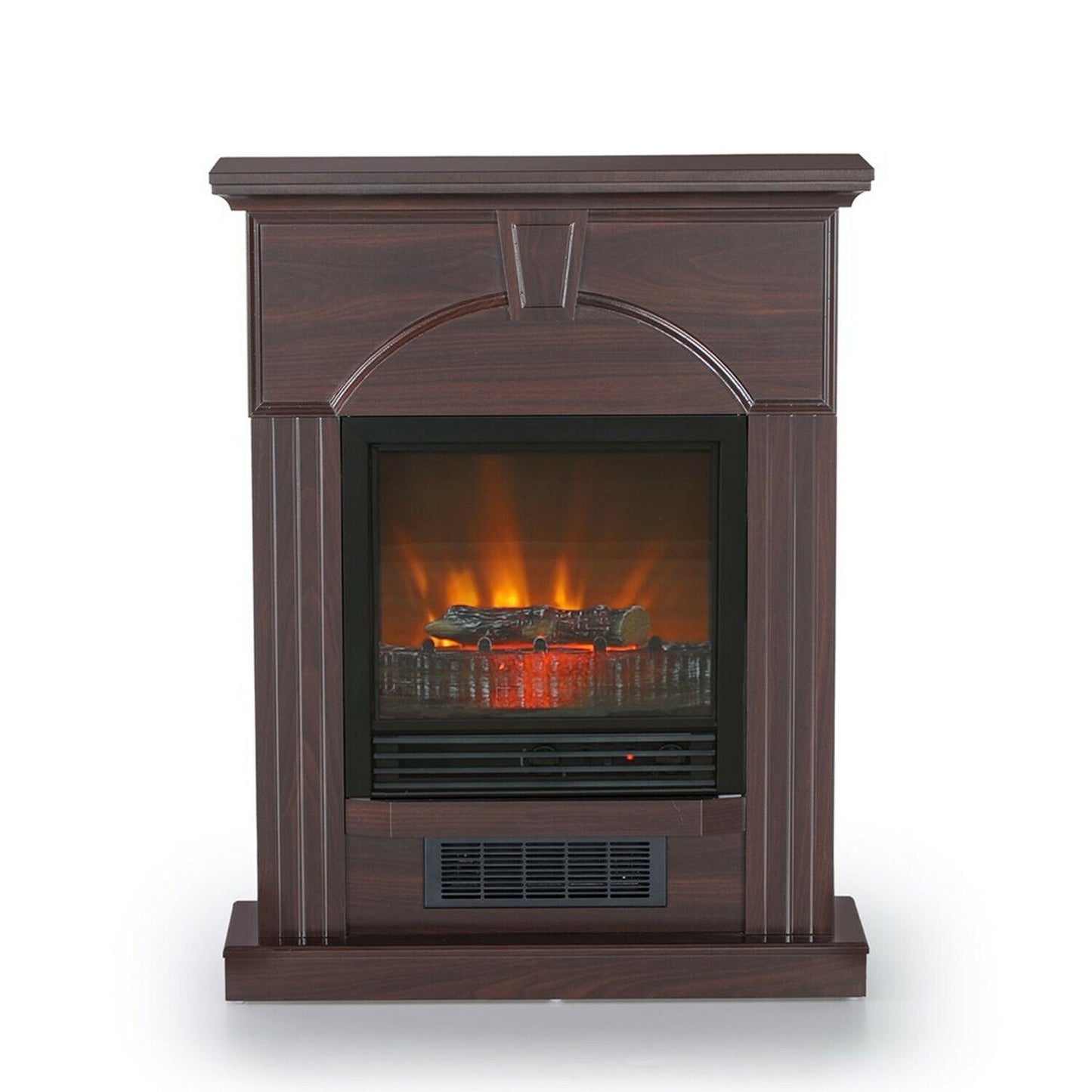 Realistic Electric Faux Fireplace Mantel 28