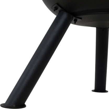 Large Metal Wood Burning Fire Pit Outdoor Heater
