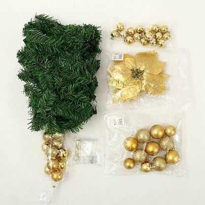 Deluxe LED Outdoor Stair Christmas Garland 9 Feet Long