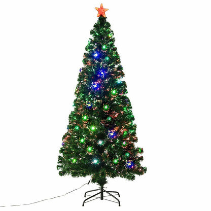 Tall Deluxe Pre-Lit Artificial Christmas Tree