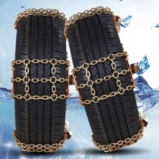 Premium Snow Tire Chains for Trucks and SUVs 8 Piece Set - Halri