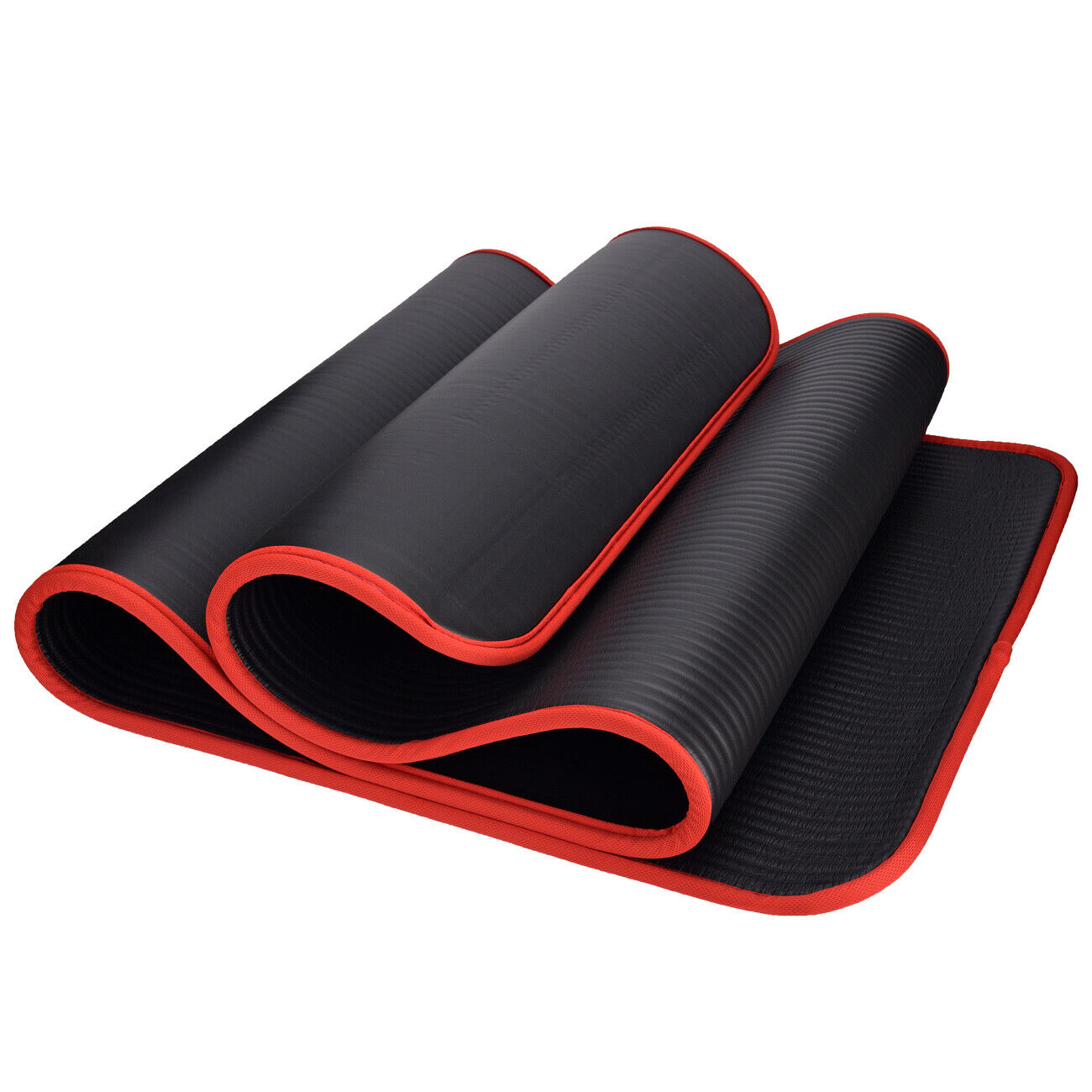 Premium Thick Folding Yoga Mat for Home Workout