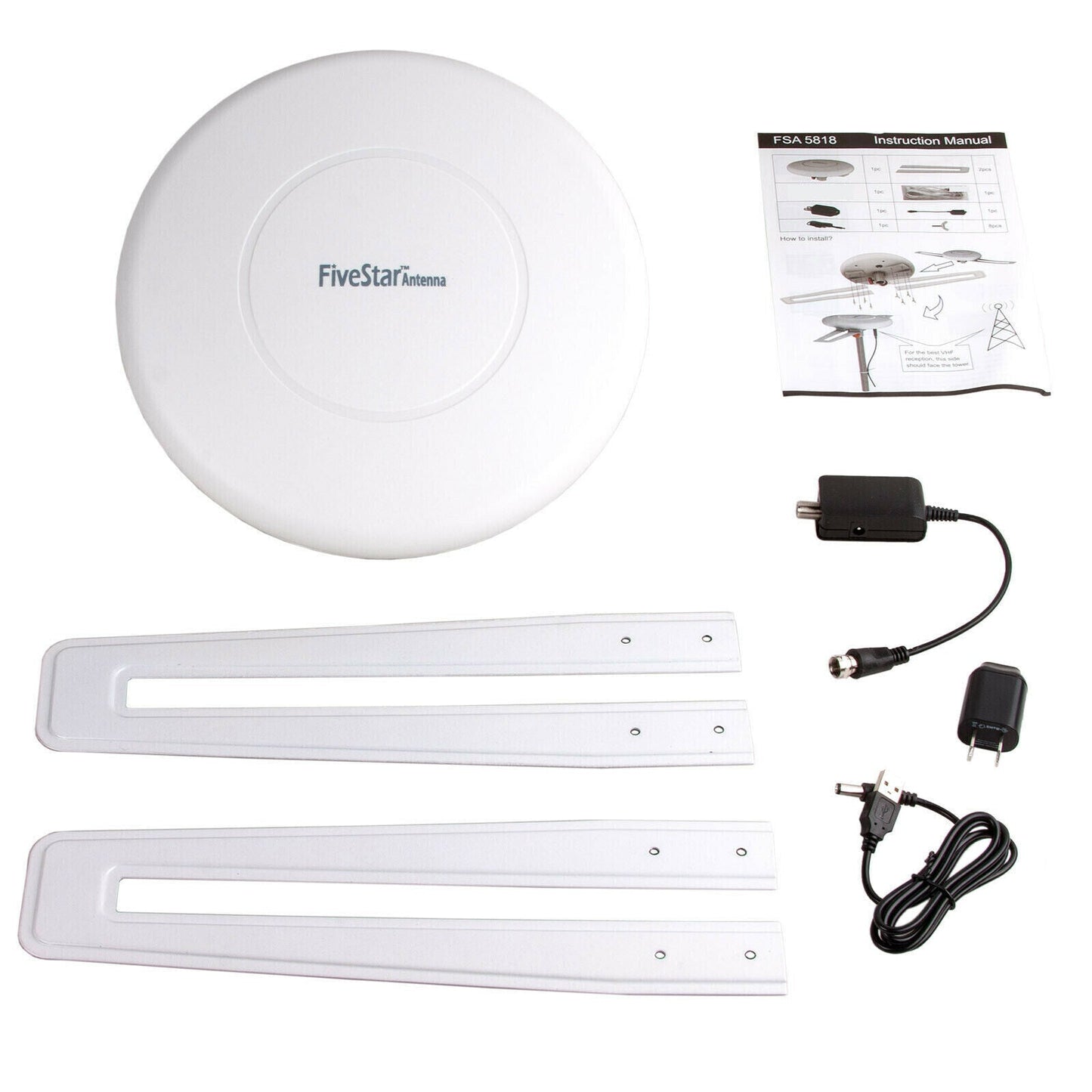 Strong Signal 4K HD Indoor TV Antenna