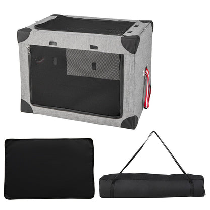 Sturdy Folding Extra Large Pet Carrier Crate