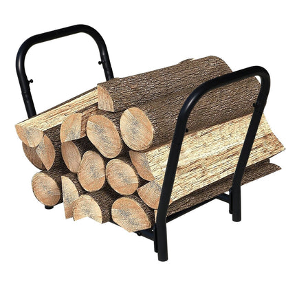 Durable Steel Firewood Log Storage Holder