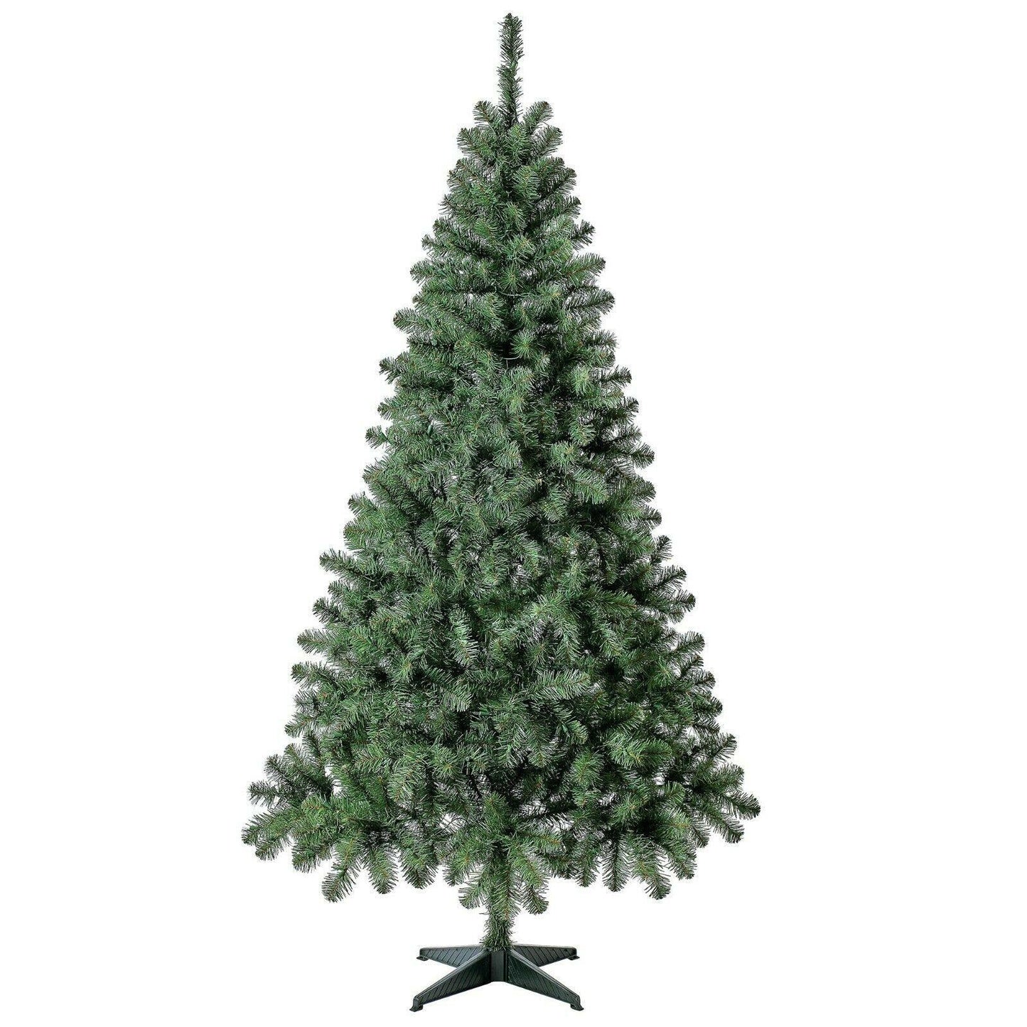Christmas Tree 6.5 ft With 300 Pre-Strung Mini Lights, Stand Included - Until Times Up