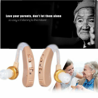 Compact Behind Ear Hearing Amplifiers for Adults