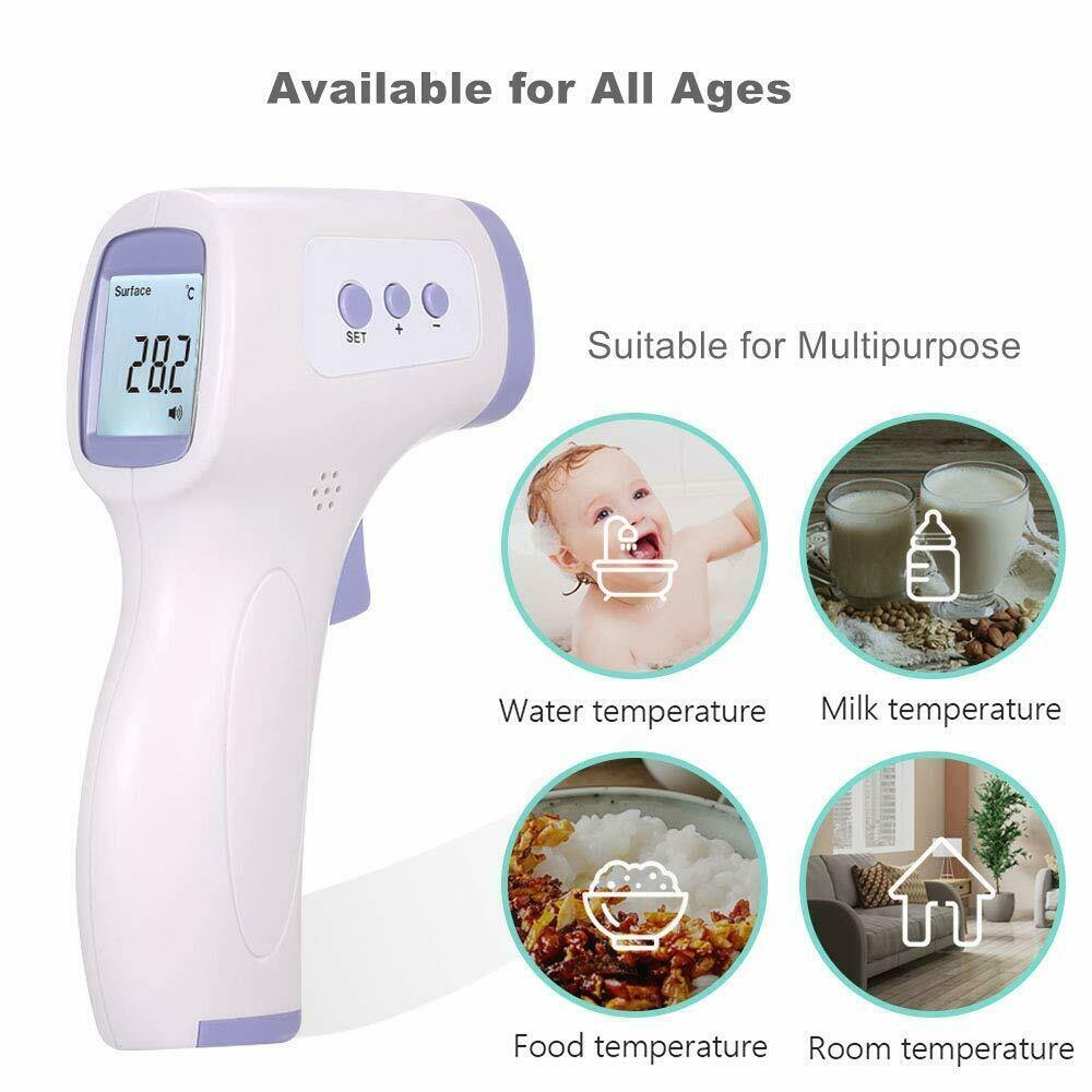 #1 Rated No Touch Infrared Thermometer - Until Times Up