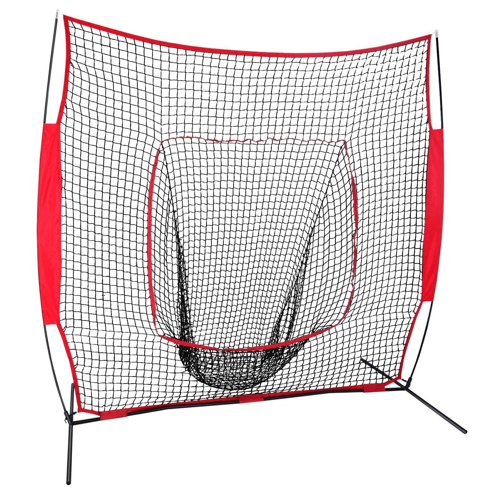 Baseball and Softball Hitting and Throwing Net - Until Times Up