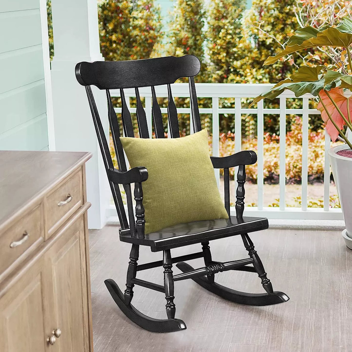 Comfortable Wooden Rocker Chair