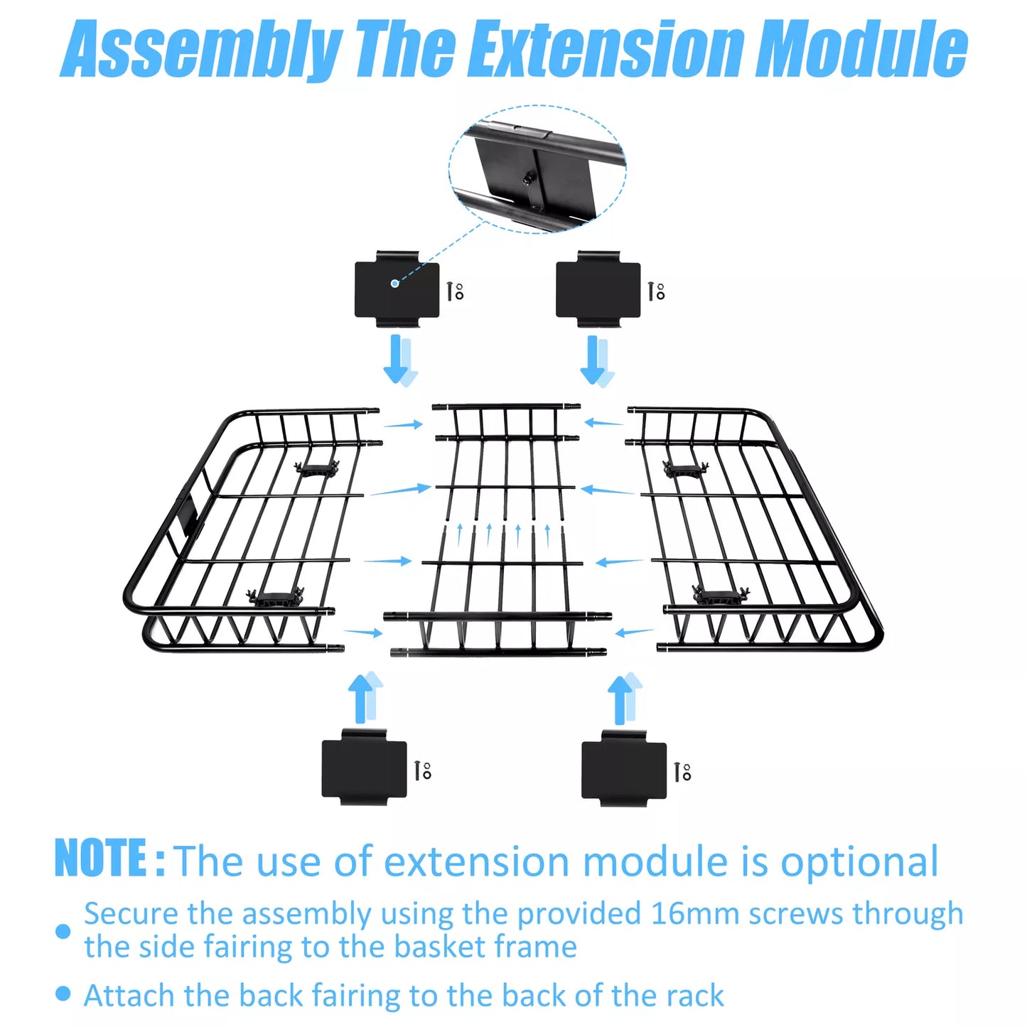 Heavy Duty Luggage Carrier Rack