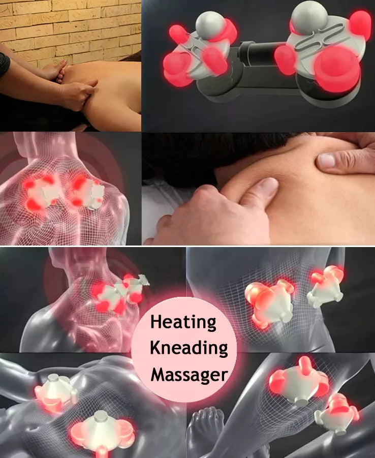 Relaxing Warm Shiatsu Neck Massager