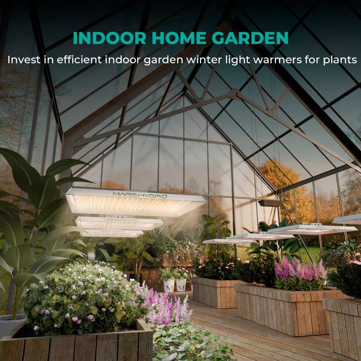 Energy Efficient LED Grow Lamp For Indoor Gardens