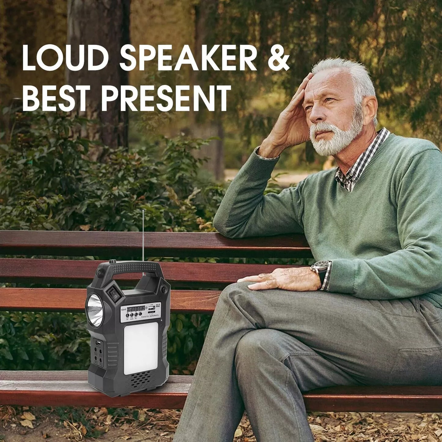 Outdoor Portable Solar Powered Lights