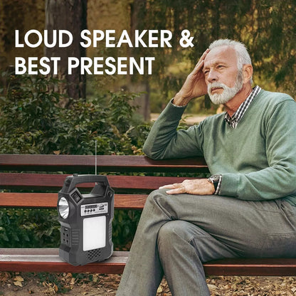 Outdoor Portable Solar Powered Lights