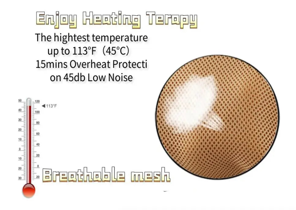 Relaxing Warm Shiatsu Neck Massager