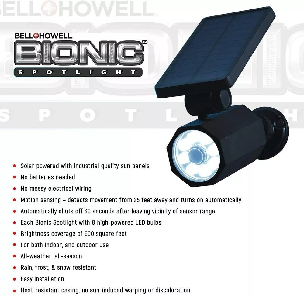 Bright Wireless Motion Sensor Outdoor Light